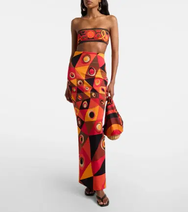 Pucci Manuba cotton bandeau top | Thumbnail 2 Pucci Manuba cotton bandeau top | Thumbnail 2