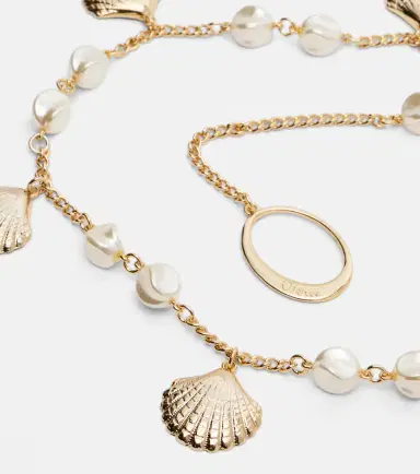 Oséree Oséree Shells embellished chain belt | Thumbnail 2 Oséree Oséree Shells embellished chain belt | Thumbnail 2