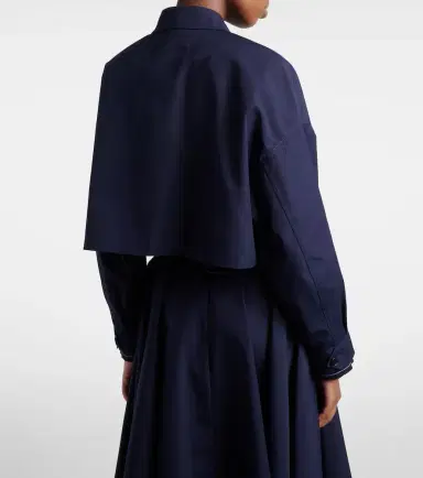 Prada Poplin blouson jacket | Thumbnail 2 Prada Poplin blouson jacket | Thumbnail 2