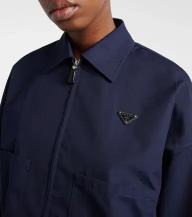 Prada Poplin blouson jacket | Thumbnail 6 Prada Poplin blouson jacket | Thumbnail 6
