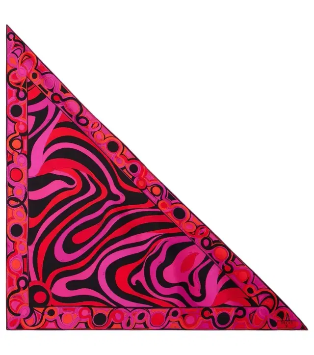 Iride silk twill scarf Iride silk twill scarf