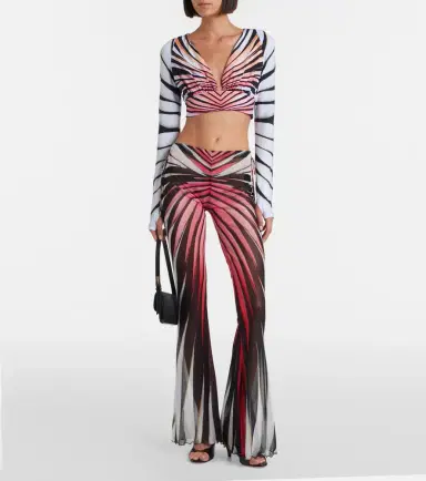 Roberto Cavalli Printed crop top | Thumbnail 6 Roberto Cavalli Printed crop top | Thumbnail 6