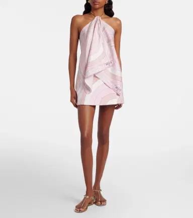 Pucci Iride silk twill miniskirt | Thumbnail 5 Pucci Iride silk twill miniskirt | Thumbnail 5