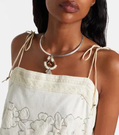 Isabel Marant Souane embroidered cotton-blend maxi dress | Thumbnail 5 Isabel Marant Souane embroidered cotton-blend maxi dress | Thumbnail 5