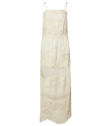 Isabel Marant Souane embroidered cotton-blend maxi dress | Thumbnail 1 Isabel Marant Souane embroidered cotton-blend maxi dress | Thumbnail 1