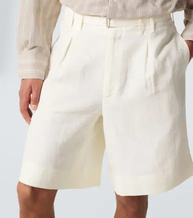 Stòffa Stòffa Belted linen Bermuda shorts | Thumbnail 3 Stòffa Stòffa Belted linen Bermuda shorts | Thumbnail 3