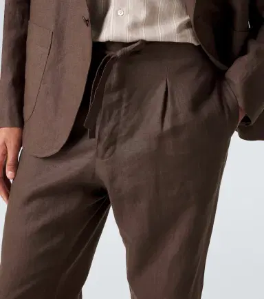 Stòffa Stòffa Linen straight pants | Thumbnail 4 Stòffa Stòffa Linen straight pants | Thumbnail 4