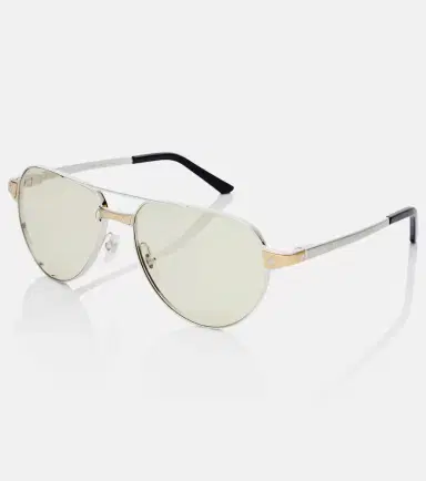 Cartier Eyewear Collection Santos de Cartier aviator sunglasses | Thumbnail 2 Cartier Eyewear Collection Santos de Cartier aviator sunglasses | Thumbnail 2