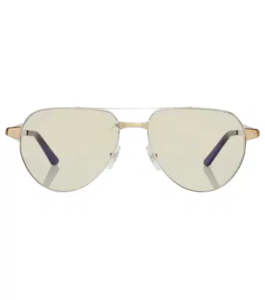 Cartier Eyewear Collection Santos de Cartier aviator sunglasses | Thumbnail 1 Cartier Eyewear Collection Santos de Cartier aviator sunglasses | Thumbnail 1