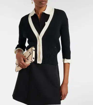 Valentino Bow-detail cotton cardigan | Thumbnail 2 Valentino Bow-detail cotton cardigan | Thumbnail 2