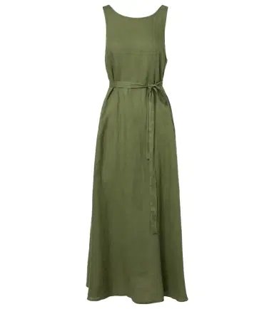 Velvet Reta linen midi dress | Thumbnail 1 Velvet Reta linen midi dress | Thumbnail 1