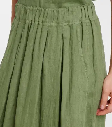 Velvet Linda linen midi skirt | Thumbnail 2 Velvet Linda linen midi skirt | Thumbnail 2