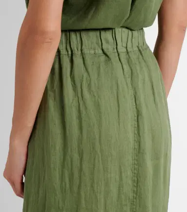 Velvet Linda linen midi skirt | Thumbnail 3 Velvet Linda linen midi skirt | Thumbnail 3