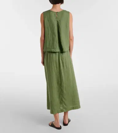 Velvet Linda linen midi skirt | Thumbnail 6 Velvet Linda linen midi skirt | Thumbnail 6