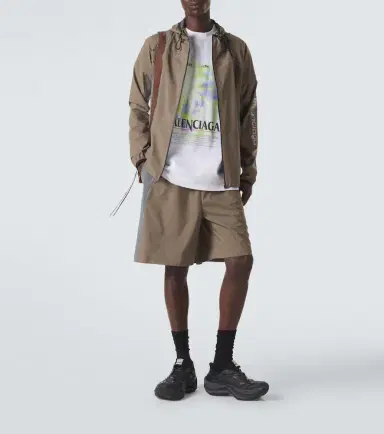 Balenciaga Printed cotton jersey T-shirt | Thumbnail 3 Balenciaga Printed cotton jersey T-shirt | Thumbnail 3