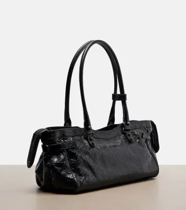 Balenciaga Le City East-West leather shoulder bag | Thumbnail 3 Balenciaga Le City East-West leather shoulder bag | Thumbnail 3