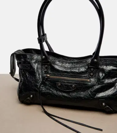 Balenciaga Le City East-West leather shoulder bag | Thumbnail 4 Balenciaga Le City East-West leather shoulder bag | Thumbnail 4