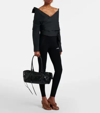 Balenciaga Le City East-West leather shoulder bag | Thumbnail 5 Balenciaga Le City East-West leather shoulder bag | Thumbnail 5