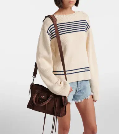 Balenciaga Le City Small suede top-handle bag | Thumbnail 7 Balenciaga Le City Small suede top-handle bag | Thumbnail 7