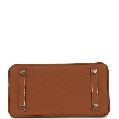 HERMÈS Hermes Birkin 25 Gold Togo Gold Hardware | Thumbnail 6 HERMÈS Hermes Birkin 25 Gold Togo Gold Hardware | Thumbnail 6