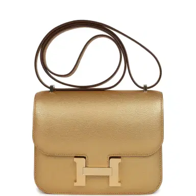 HERMÈS Hermes Constance 18 Dore Chevre Chamkilight Permabrass Hardware | Thumbnail 1 HERMÈS Hermes Constance 18 Dore Chevre Chamkilight Permabrass Hardware | Thumbnail 1