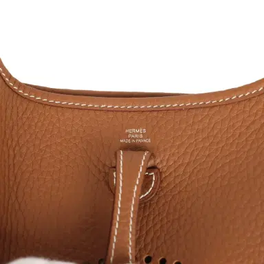 HERMÈS Hermes Evelyne TPM Gold Clemence Palladium Hardware | Thumbnail 7 HERMÈS Hermes Evelyne TPM Gold Clemence Palladium Hardware | Thumbnail 7