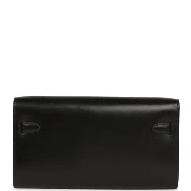 HERMÈS Hermes Kelly Wallet To Go Rock Black Box Gold Hardware | Thumbnail 4 HERMÈS Hermes Kelly Wallet To Go Rock Black Box Gold Hardware | Thumbnail 4
