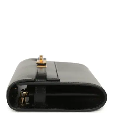 HERMÈS Hermes Kelly Wallet To Go Rock Black Box Gold Hardware | Thumbnail 5 HERMÈS Hermes Kelly Wallet To Go Rock Black Box Gold Hardware | Thumbnail 5
