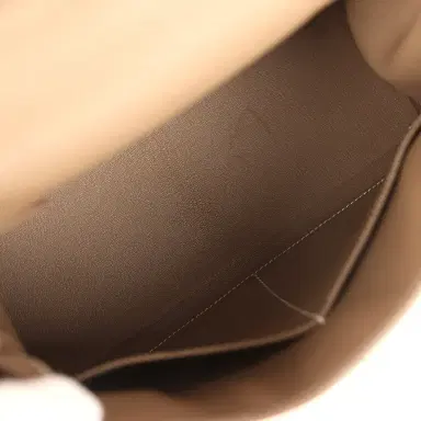 HERMÈS Pre-owned Hermes Kelly Retourne 28 Etoupe Togo Palladium Hardware | Thumbnail 8 HERMÈS Pre-owned Hermes Kelly Retourne 28 Etoupe Togo Palladium Hardware | Thumbnail 8