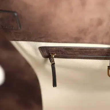 The Row The Row Soft Margaux 15 Bag Mocha Suede Gold Hardware | Thumbnail 10 The Row The Row Soft Margaux 15 Bag Mocha Suede Gold Hardware | Thumbnail 10