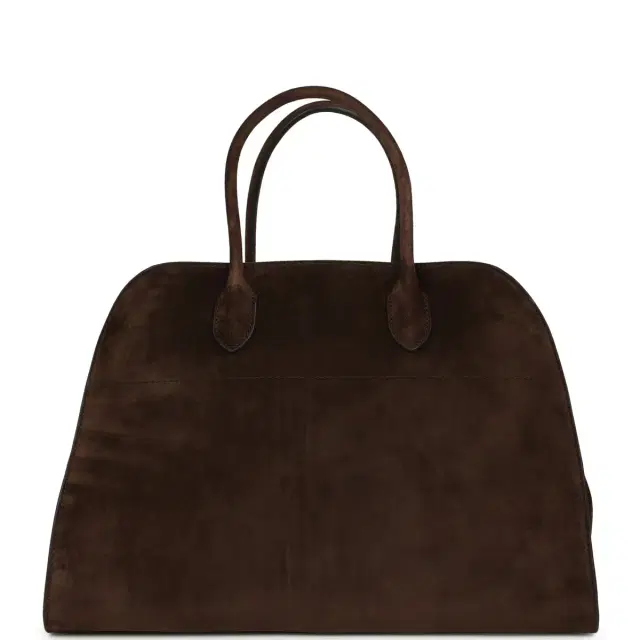 The Row Soft Margaux 15 Bag Mocha Suede Gold Hardware The Row Soft Margaux 15 Bag Mocha Suede Gold Hardware