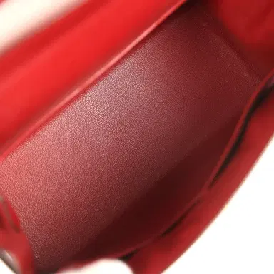 HERMÈS Vintage Hermes Kelly Sellier 28 Rouge H Box Gold Hardware | Thumbnail 8 HERMÈS Vintage Hermes Kelly Sellier 28 Rouge H Box Gold Hardware | Thumbnail 8