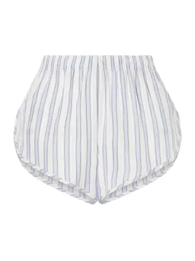 Gucci Striped Silk-satin Shorts | Thumbnail 1 Gucci Striped Silk-satin Shorts | Thumbnail 1