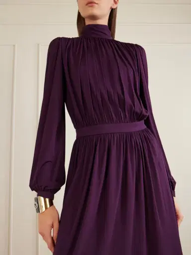 Gucci Crepe Midi Dress | Thumbnail 4 Gucci Crepe Midi Dress | Thumbnail 4