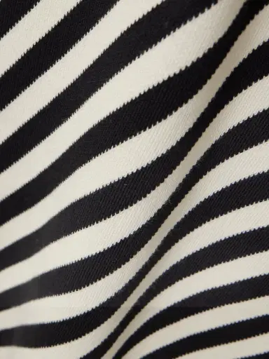 Posse Darcy Striped Pima Cotton Midi Skirt | Thumbnail 4 Posse Darcy Striped Pima Cotton Midi Skirt | Thumbnail 4