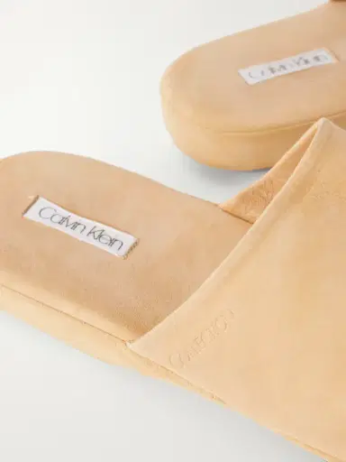 Calvin Klein Collection Suede Slippers | Thumbnail 5 Calvin Klein Collection Suede Slippers | Thumbnail 5