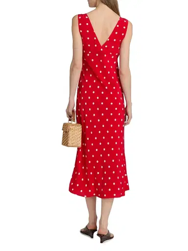 RAILS Women's Terena Polka-Dot A-Line Midi-Dress - Rossa | Thumbnail 5 RAILS Women's Terena Polka-Dot A-Line Midi-Dress - Rossa | Thumbnail 5