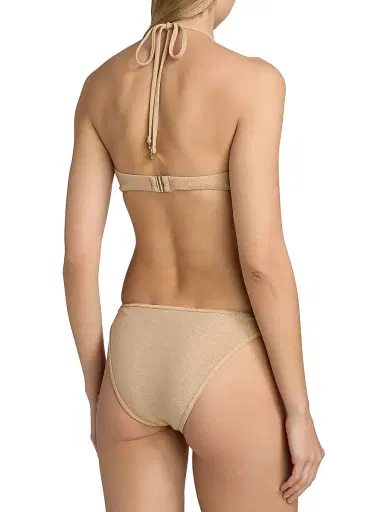 Ramy Brook Women's June Metallic Bikini Top - Gold | Thumbnail 4 Ramy Brook Women's June Metallic Bikini Top - Gold | Thumbnail 4