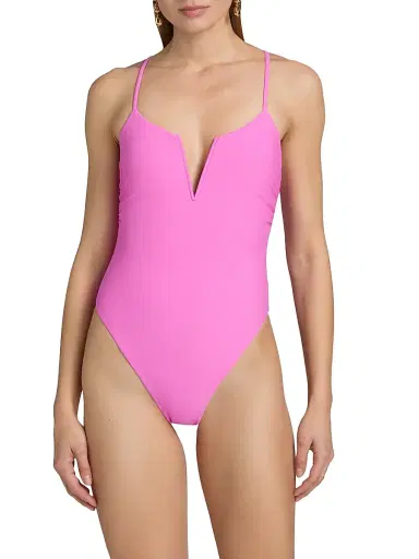 Ramy Brook Women's Bexley One-Piece Swimsuit - Radiant Pink | Thumbnail 3 Ramy Brook Women's Bexley One-Piece Swimsuit - Radiant Pink | Thumbnail 3