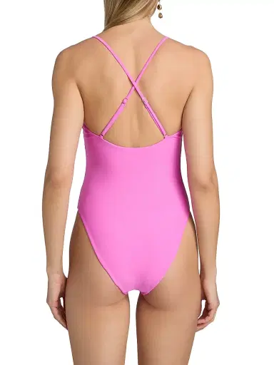Ramy Brook Women's Bexley One-Piece Swimsuit - Radiant Pink | Thumbnail 4 Ramy Brook Women's Bexley One-Piece Swimsuit - Radiant Pink | Thumbnail 4