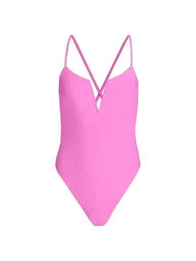 Ramy Brook Women's Bexley One-Piece Swimsuit - Radiant Pink | Thumbnail 1 Ramy Brook Women's Bexley One-Piece Swimsuit - Radiant Pink | Thumbnail 1