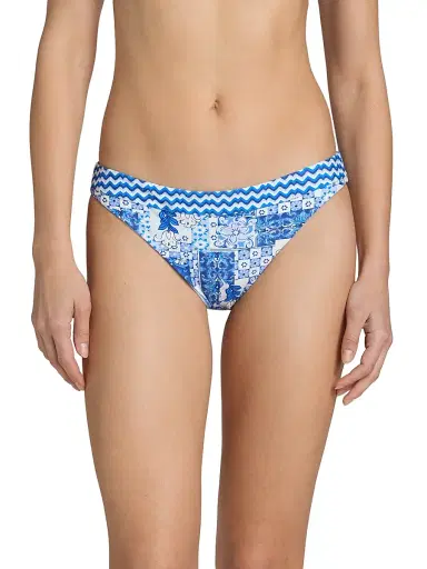 Ramy Brook Women's Isla Printed Bikini Bottom - Ocean Combo | Thumbnail 3 Ramy Brook Women's Isla Printed Bikini Bottom - Ocean Combo | Thumbnail 3