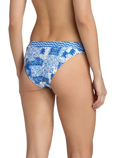 Ramy Brook Women's Isla Printed Bikini Bottom - Ocean Combo | Thumbnail 4 Ramy Brook Women's Isla Printed Bikini Bottom - Ocean Combo | Thumbnail 4