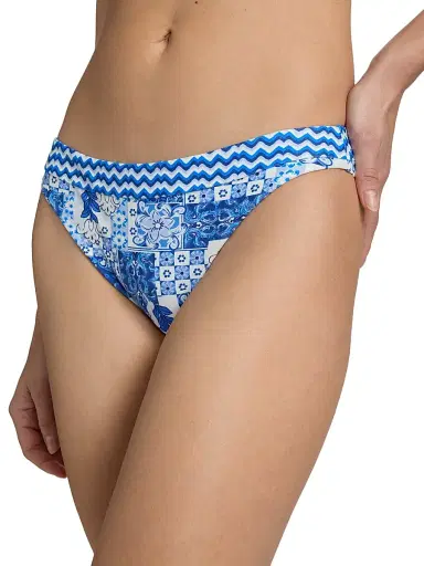 Ramy Brook Women's Isla Printed Bikini Bottom - Ocean Combo | Thumbnail 5 Ramy Brook Women's Isla Printed Bikini Bottom - Ocean Combo | Thumbnail 5