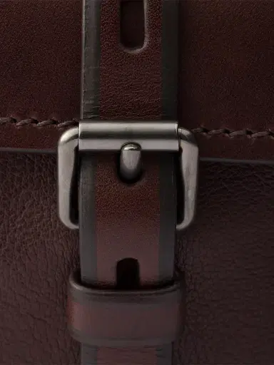 Prada Women's Route Leather Tote Bag - Brown | Thumbnail 6 Prada Women's Route Leather Tote Bag - Brown | Thumbnail 6
