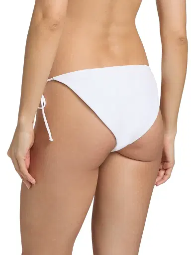 Farm Rio Women's Stitched Garden Side-Tie Bikini Bottom - Off White | Thumbnail 5 Farm Rio Women's Stitched Garden Side-Tie Bikini Bottom - Off White | Thumbnail 5