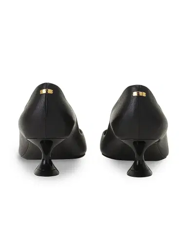 Lanvin Women's Midnight Step Leather Pumps - Black | Thumbnail 4 Lanvin Women's Midnight Step Leather Pumps - Black | Thumbnail 4