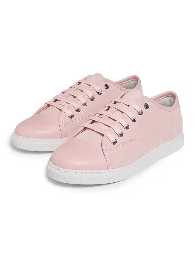 Lanvin Women's Dbb1 Leather Sneakers - Pale Pink | Thumbnail 2 Lanvin Women's Dbb1 Leather Sneakers - Pale Pink | Thumbnail 2