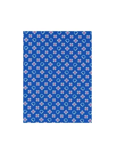 FERRAGAMO Men's Salvia Floral Silk Tie - Blue | Thumbnail 2 FERRAGAMO Men's Salvia Floral Silk Tie - Blue | Thumbnail 2