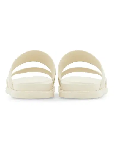 FERRAGAMO Men's Saint Barth Double-Strap Sandals - White | Thumbnail 3 FERRAGAMO Men's Saint Barth Double-Strap Sandals - White | Thumbnail 3